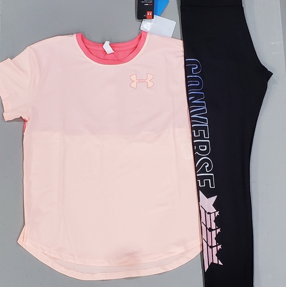🆕️ Under Armour Tee & Converse Leggings - Picture 5 of 6